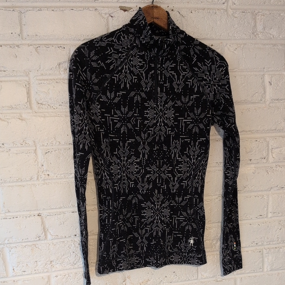 Smartwool Merino 250 Black Knit Top